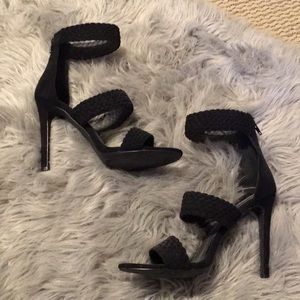 Black sandal heel